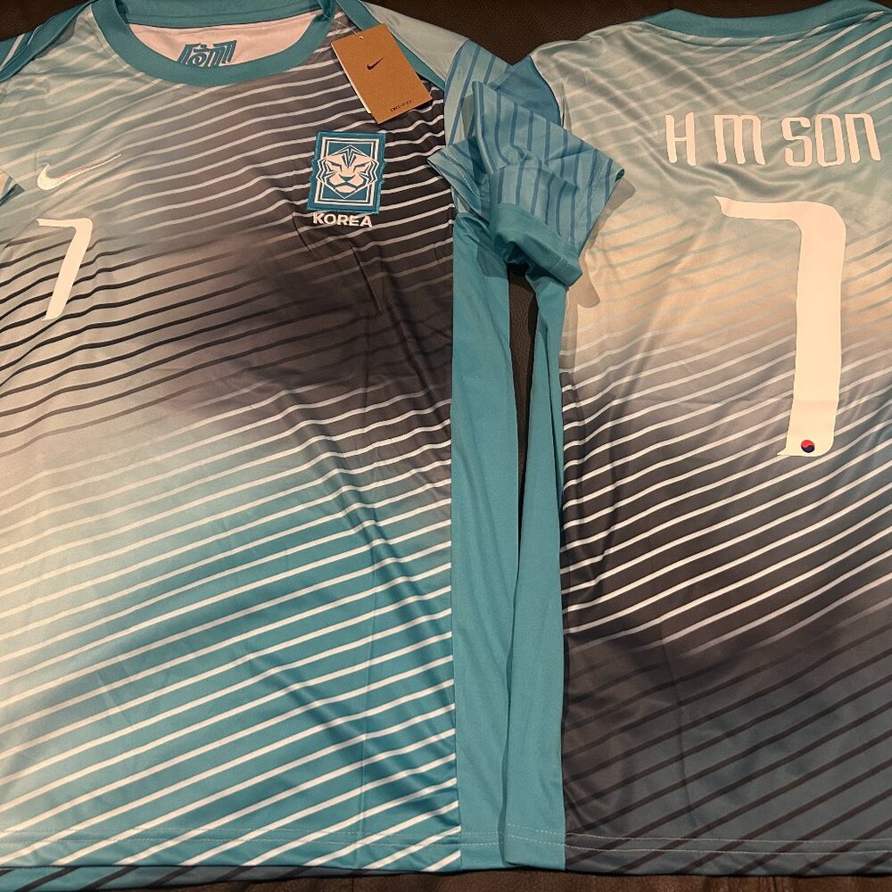 Nike SOUTH KOREA National Team HEUNG MIN SON Men's JERSEY Sz M,L,XL,2X TOTTENHAM